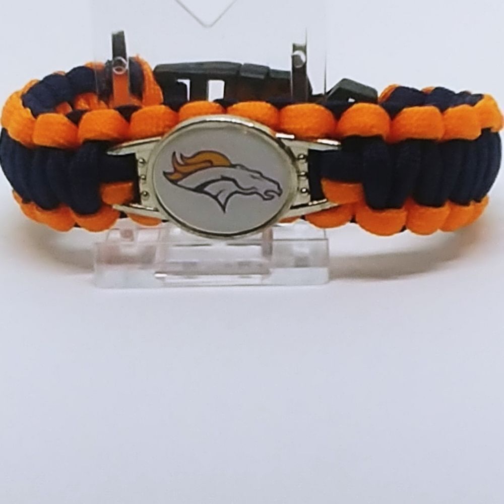 Denver Broncos NFL Football Wristband